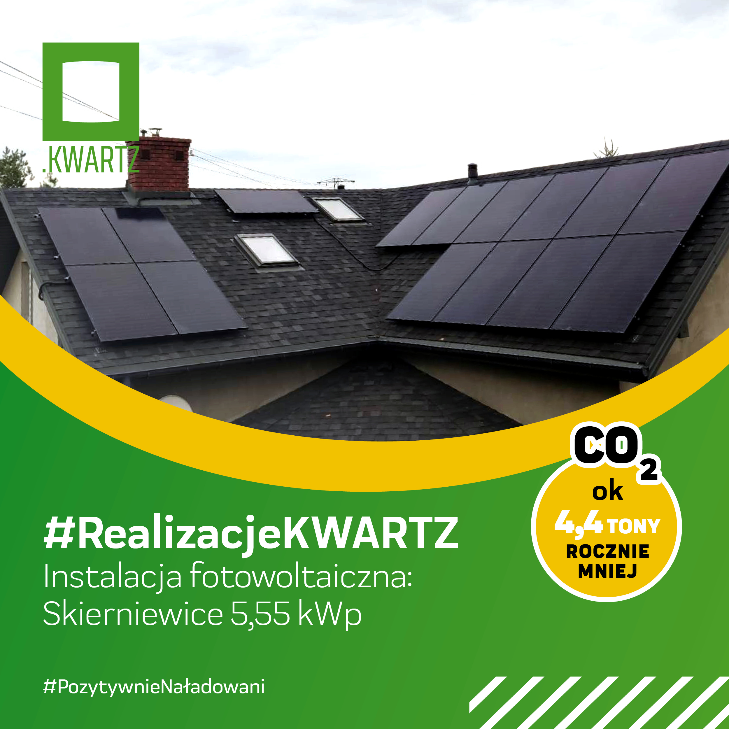 Instalacja fotowoltaiczna Skierniewice 5,55 kWp