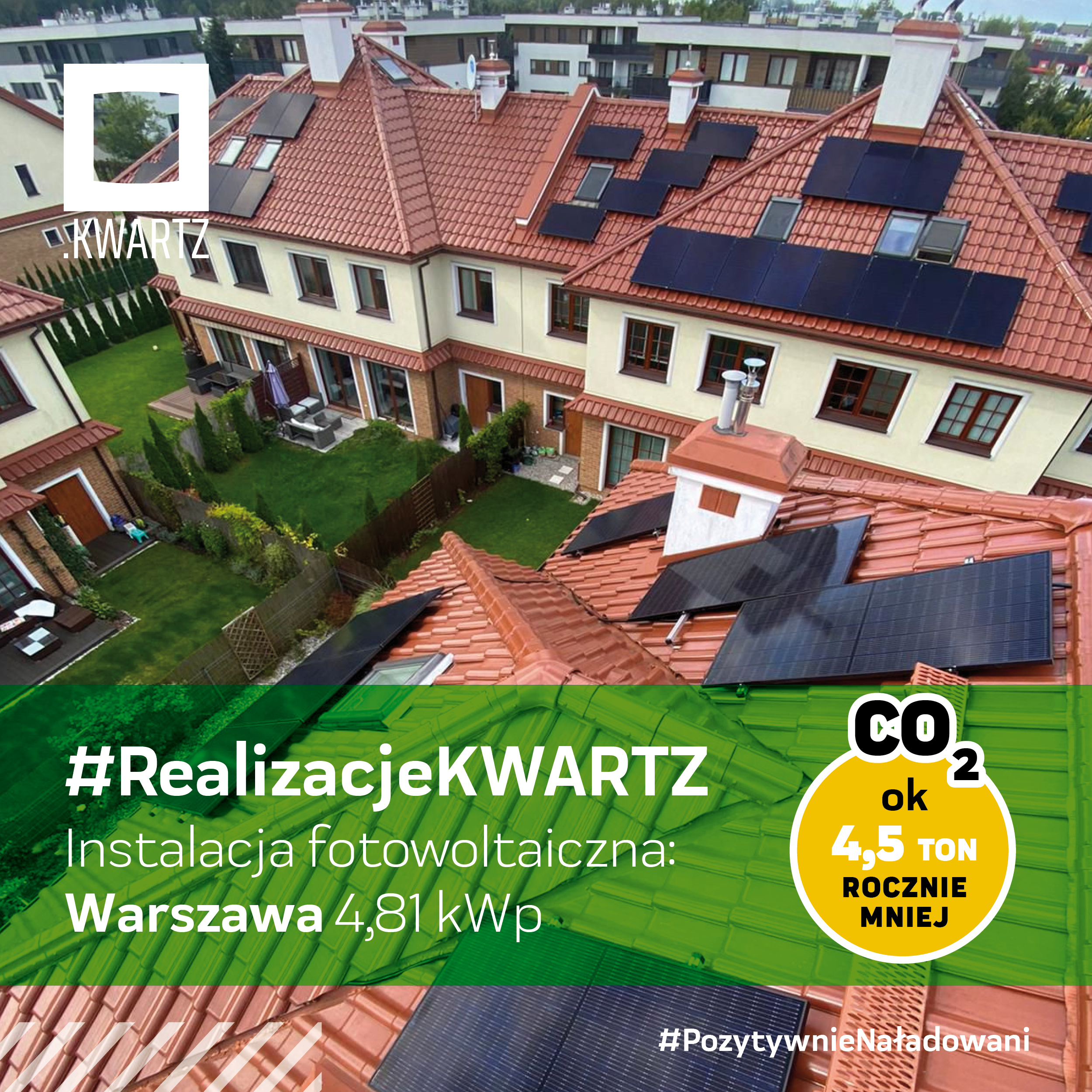 Instalacja fotowoltaiczna Warszawa 4,81 kWp
